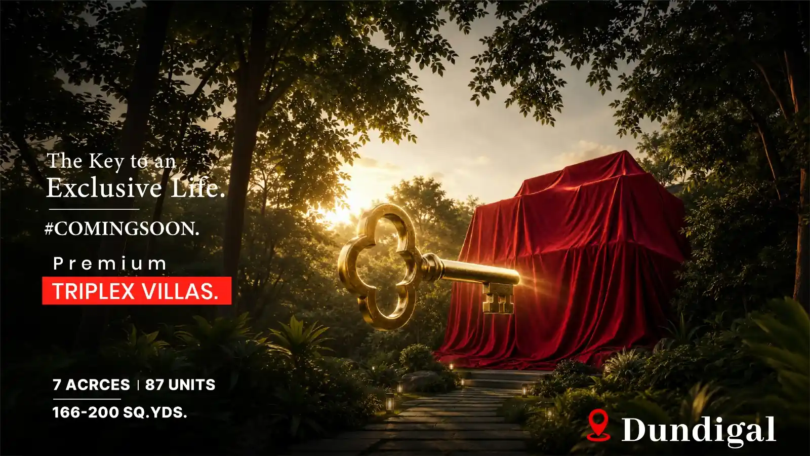 Dundigal Luxury Triplex Villas Banner